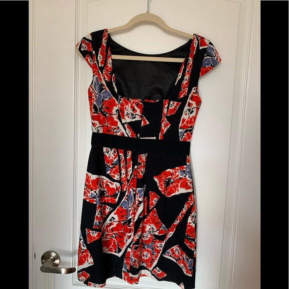 French Connection Riot Rose Dress - Picture 4 of 5